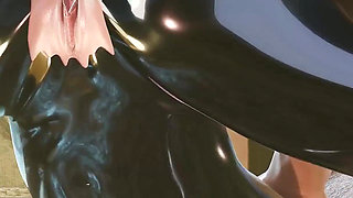 Megaera Saveass Lustful Woman Intensely Fucked by Massive Monster Cock in Hardcore Anal Sex with Cum-thirsty Ass and Gap