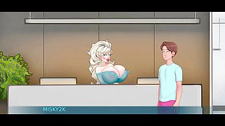 Animation, bikini, 3d animation