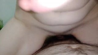 18yo Stepsister Rides My Dick - Huge Cumshot & Big Tits - Homemade Sex