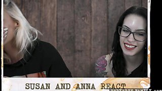 Anna De Ville, Brittany Bardot - Anna Shocked Over Extreme Vaginal Prolapse - Ass fucking