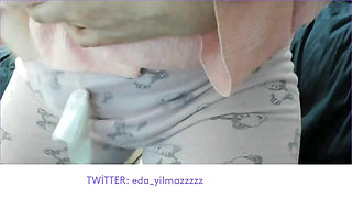 TALKING- I CUM IN PAJAMAS- MASTURBATION- PUSSY FINGERING- MOANING- TURKISH MILF- TURKISH PORN- TURKISH DISCLOSURE- DISCLOSURE