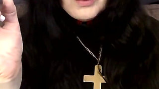 Halloween Ozzy Cosplay MILF Smoking