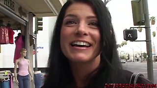 India Summer gets aroused for huge ebony spear