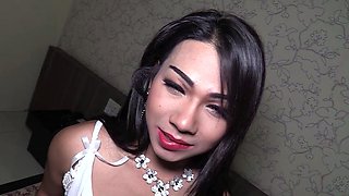 Big ass Thai femboy teen Tata gets fucked from ass to mouth