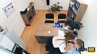 Loan4k. office table bang with brilliant babe una pixie and her hot natural body