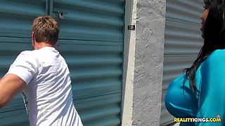 Glamour ebony cougar  Maserati XXX horny adult clip