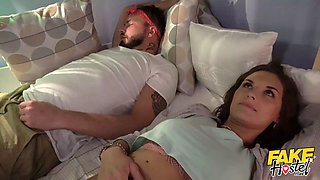 Faux hostel - schoolgirls interchange boyfriends in foursome porn! full vignette