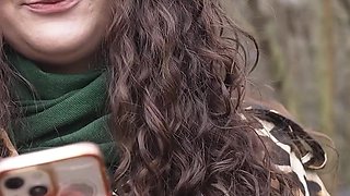 German Scout - Big Natural Saggy Tits Teen Alisa Horakova with Hairy Pussy at Casting Fuck