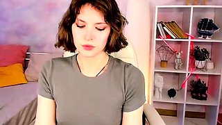 Close up teen masturbation