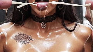 Hot Slave Hard Sex in Office, Curvy Woman with Big Tits Sucking Big Dick, Slave Woman
