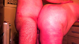Stepsister couldn't resist - ended up on her knees in front of an old bull (Hardcore Anal)