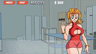 Japanese schoolgirl enjoys a wild time with a Bad Dragon dildo in this anime hentai adventure