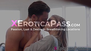 Busty blonde Melody Marks craves to be impregnated so she seduces her hung friend