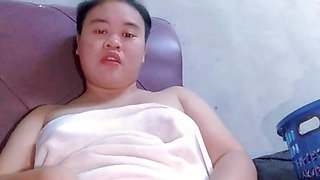 Young Fat Chubby Asian Teen Spread Her Pussy, Will Your Dick Fit in It