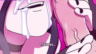 Step-bro cum twice while fucks his hot step-sis in highs