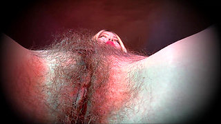 I Will Teach You to Adore Hairy Pussy, or Else - Happy End, Hairy Pussy, Face Sitting, Breath Play