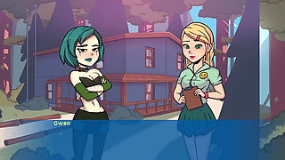 Camp Pinewood v2.8.0 Part 22 Sexy Quarrel Gwen by Loveskysan69