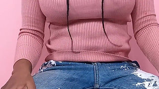Heavy Hangers! Real Gigantic Jiggling Saggy Biggest Boobs & Massive Oil Covered Areolas Model Pose, Ebony Babe Sheisnovember