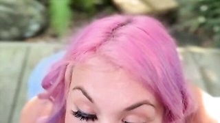 Naughty Madison Blaze - blowjob scene - Mr Lucky VIP