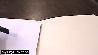 She Cant Wait To Wrap Her Lips Around His Smaller Cock