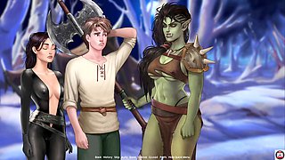 Crazy hentai adventure featuring orcs and youthful fantasies in the big city