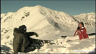 An Innocent Ski Trip Turns into a Sexfest for Sunny Jay - Private Porn Sex Videos