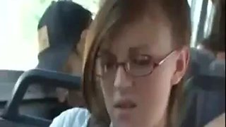 Bus ride she will never forget: Blowjob, Fetish  Public Porn