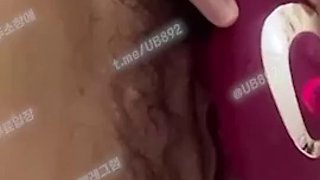 3586 Sex Twitter Slurping Ash Cream Womanizer Dildo Masturbation Korean YOUB892