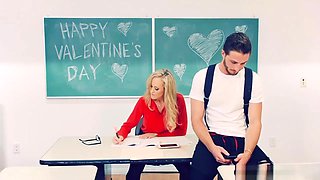 Mature Teacher Brandi Love Gets With A Young Student