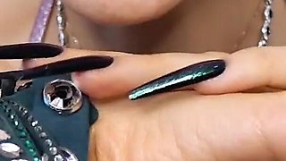 Small Tits and Long Nails to Mesmerize Your Mind