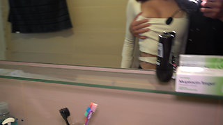 My STEPSISTER was HORNY after the gym, she WANTED TO FUCKED