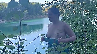 Swimming Naked, Mud, Flashing on a Highway