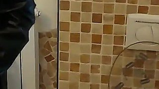 Miss Alessa Milano Feeding From Toilet Part 1