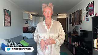 Micro Bikini Try-on Haul with british teen With BIG BOOBS