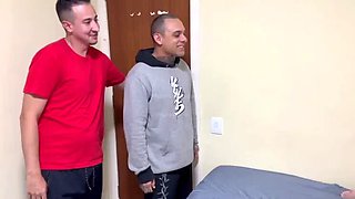 Hotwife Gives Friend's Hubby Her Juicy Pussy for Christmas - Foursome Swap Fuck