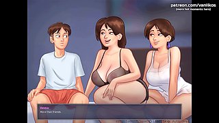 Big ass, cartoon sex, mom