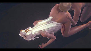 Genshin Impact Hentai - Ningguang Blowjob and Cunnilingus Uncensored - Japanese Asian Manga Anime Game Porn