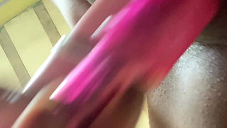 Playing with the pussy