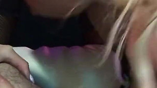 Slutty Danielle Derek films her sex in the club