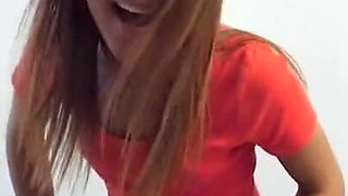 Step sister caught step bro jerking off and lets him fuck her tight pussy