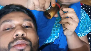 Desi vlog __ New couple romantic village life vlog video __ couple hot vlog
