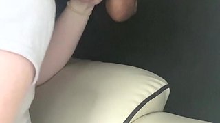 Sluttybritt Handling Daddy's Big Black Dick