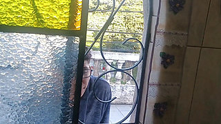 My Stepmom Punished Me, I Watched Her in the Shower and Ended up Letting Me Fuck Her Ass Very Tasty