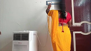 Electrician Fucking Housewife Sexy Saree- Part 1