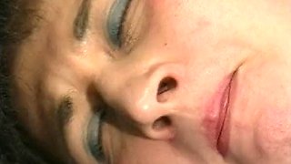 Fisting action with big boobed Blonde German MILF