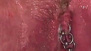 Shaving My Pierced Pussy