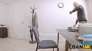 Loan4k. milf graciously participates in sexual affair with creditor for cash