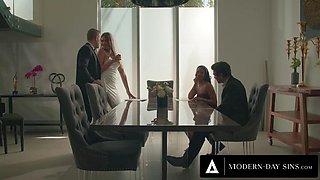 MODERN-DAY SINS - Groom FREE USES Hot Bride Gizelle Blanco In Front Of Their Witnesses: Porn