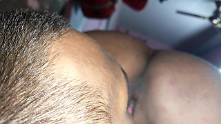 I Sucked Stepaunty's Pussy First and Took Out the Water