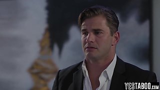 Reagan Foxx, Nathan Bronson And Maya Woulfe In Cunning Wife Wife Fucks Stepson In Law
